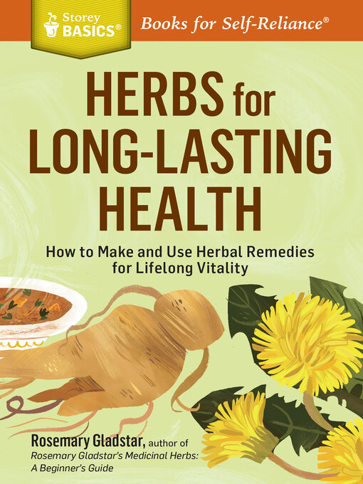 Title details for Herbs for Long-Lasting Health by Rosemary Gladstar - Available